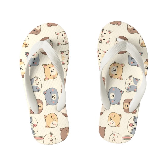 Cute Panda Kids Slippers – Adorable Cartoon Animal (Footbed)