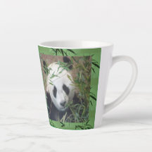 Cute Panda Latte Mug