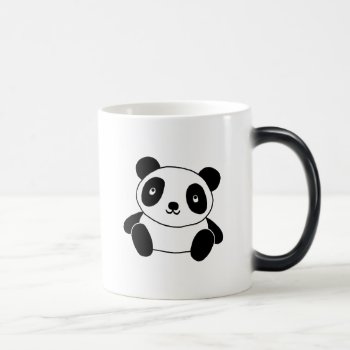 Cute Panda Magic Mug by mail_me at Zazzle