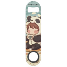 Cute Panda Magnetic Bottle Opener