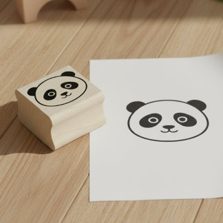 Cute Panda Mini Stamp