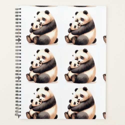 Cute Panda Notebook