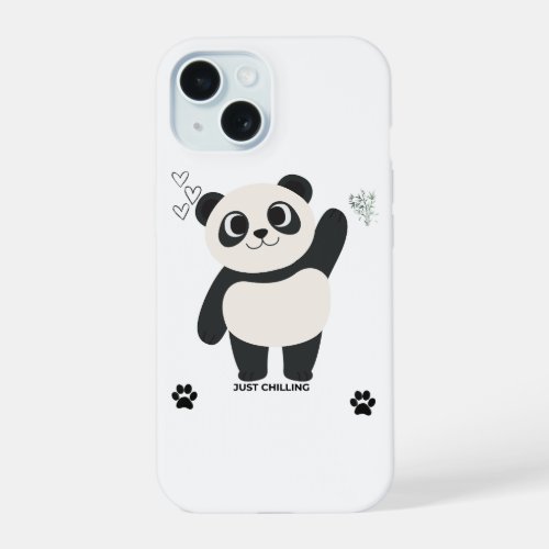 Cute Panda Phone Case — Just Chilling Kawaii Anima