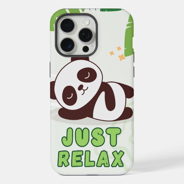 cute panda phonecase iphone case (Back)