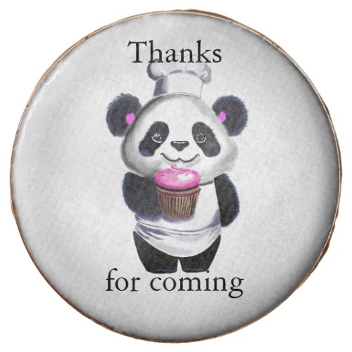 Cute Panda Picture Dipped Oreos