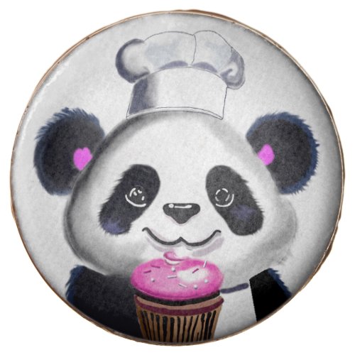 Cute Panda Picture Dipped Oreos