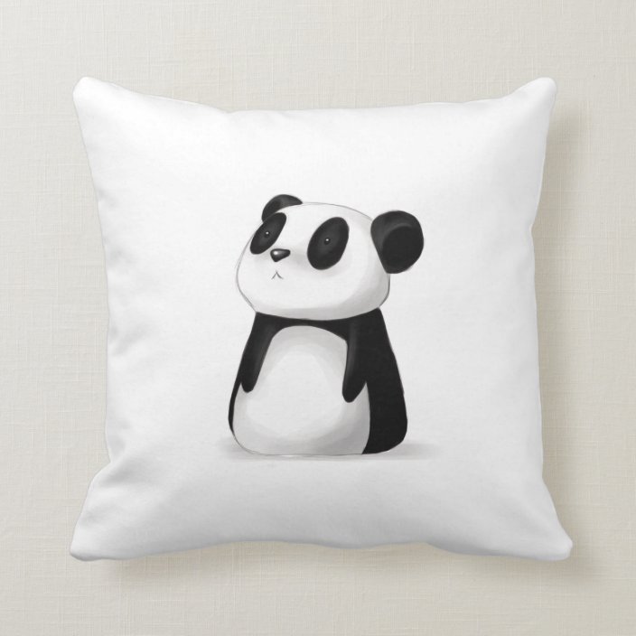 cute panda pillow