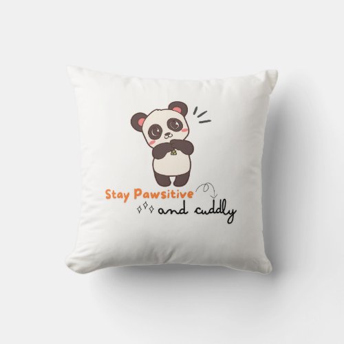 Cute panda pillows