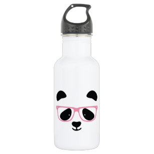 21 oz 21oz wb_192876_1 Multicolored 3dRose Cute Cartoon Grumpy Panda-Sports Water Bottle