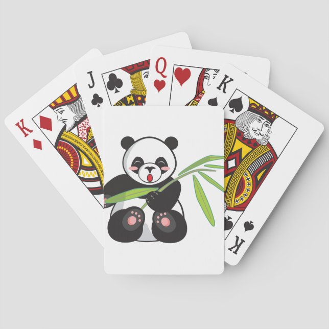 Cute Panda Poker Cards (Back)
