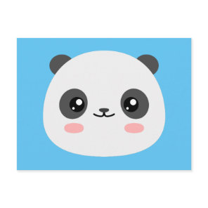 Cute Panda Postcard