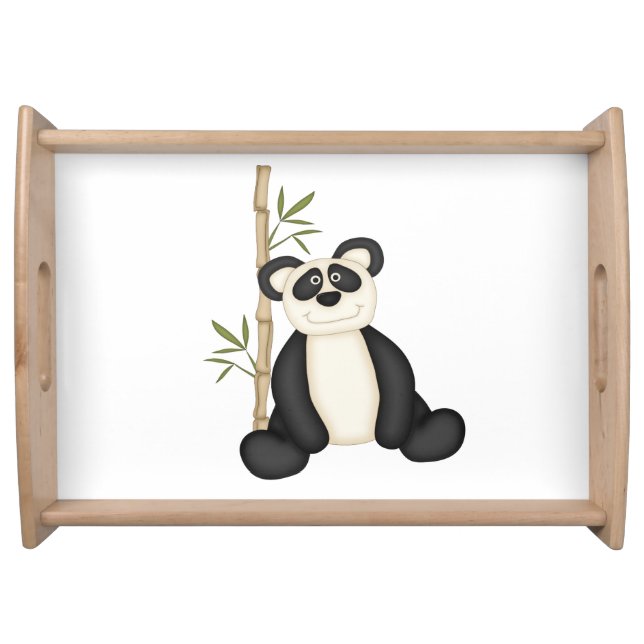 Cute Panda Serving Tray (Front)