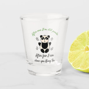 Cute panda shot glass