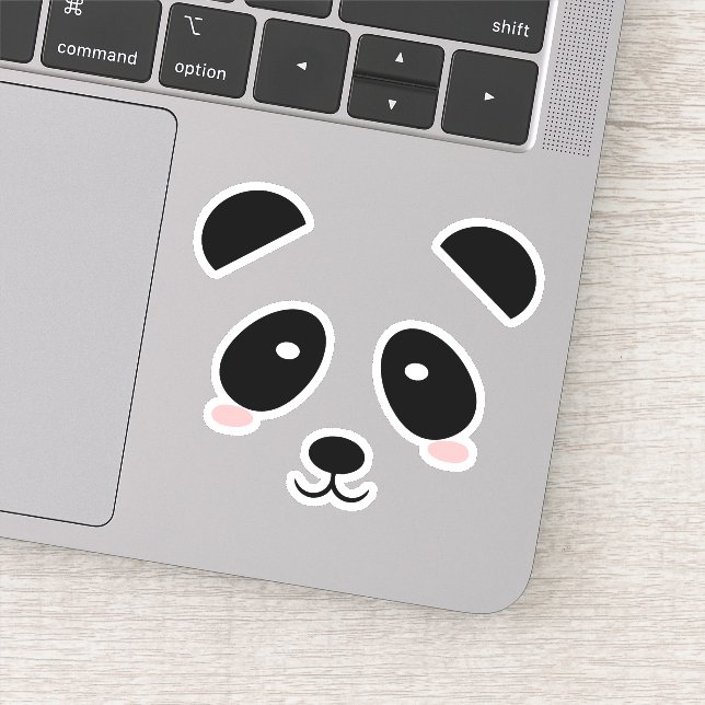 Cute Panda Sticker (Detail)