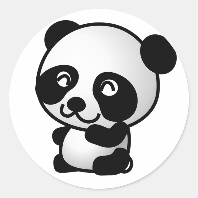 Cute Panda Stickers (20 pack) (Front)