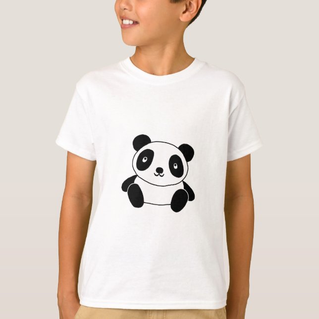Cute Panda T-Shirt (Front)