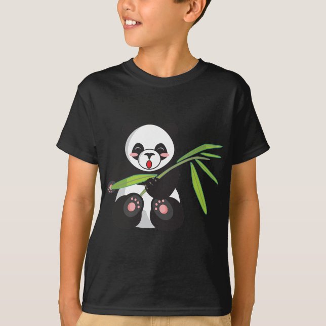 Cute Panda T-Shirt (Front)
