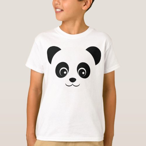Cute Panda T_Shirt