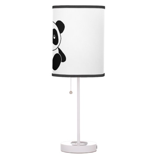 Cute Panda Table Lamp Zazzle