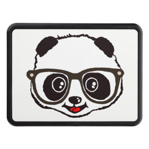 Cute Panda Trailer Hitch Cover