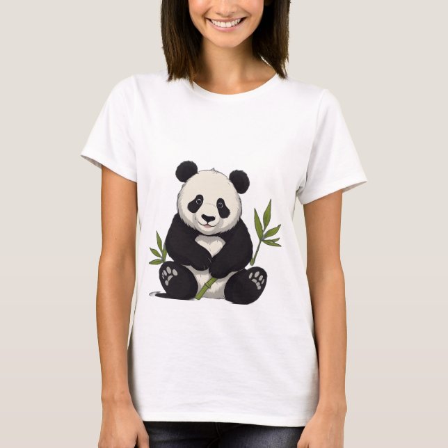 Cute Panda TShirt (Front)