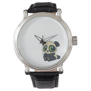 Cute Panda Watch