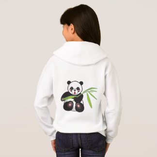 Cute Panda with Bamboo I HOODIE
