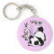 Cute Panda with Bamboo Key-Chain