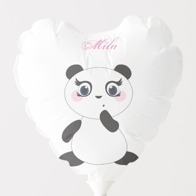 Cute pandas balloon (Front)