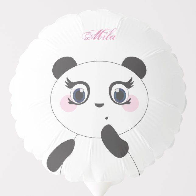 Cute pandas balloon (Front)