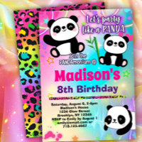 Cute Pandas Birthday Party