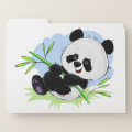 Cute Pandas file folder set | Zazzle