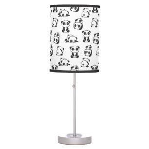 Cute Pandas Pattern Table Lamp