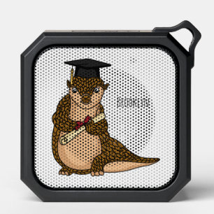 Cute pangolin graduating cartoon bluetooth speaker