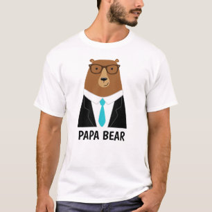 Cute Papa Bear Fathers Day Gift Specialty Mug T-Shirt