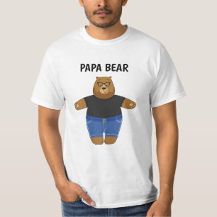 Cute Papa Bear Fathers Day Gift Specialty Mug T-Shirt