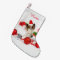 Cute Papillon Dog Christmas Santa Hat