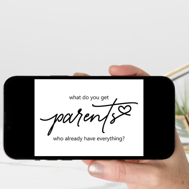 Cute Parents Pregnancy Announcement Card (Front Digital)