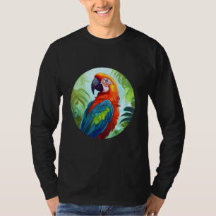 Cute Parrot Bird Parrot Motif Birds Parrot Design T-Shirt