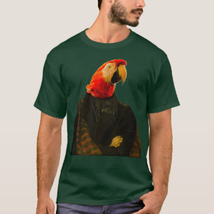 Cute parrot Macaw Distinguish Royal Dog Pets on re T-Shirt