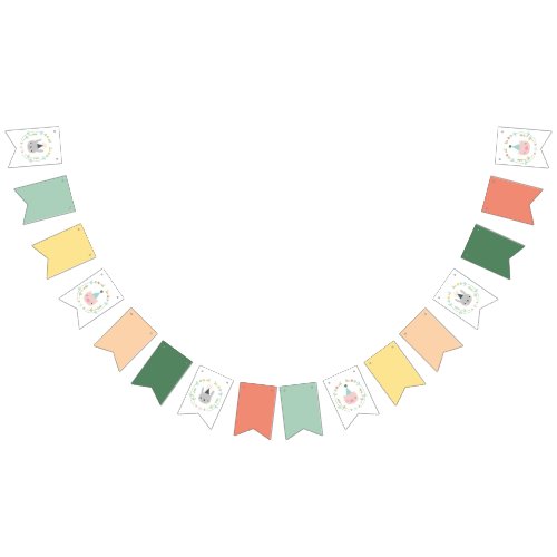 Cute Party Bunting Banner by Cubeely Paris