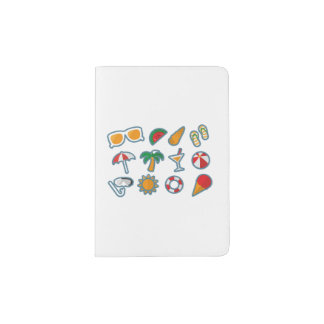 Cute passport cover - Beach Holiday