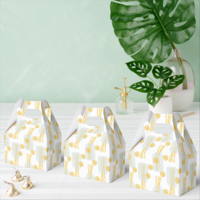 cute pasta food party favor boxes (Multiple)