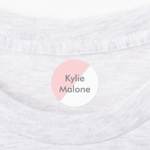 Cute Pastel Abstract Personalized Clothing Kids' Labels
