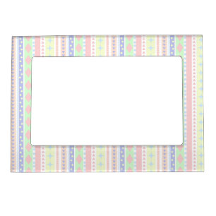 Cute Pastel Baby Print Magnetic Frame