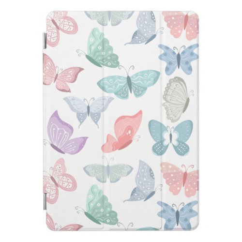 Cute Pastel Butterfly iPad Case