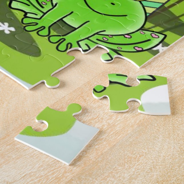 Cute Pastel Colors Puzzles Happy Birthday (Side)