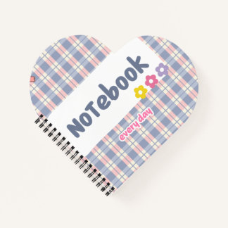 Cute Pastel Diary Notebook | Soft Aesthetic Journa