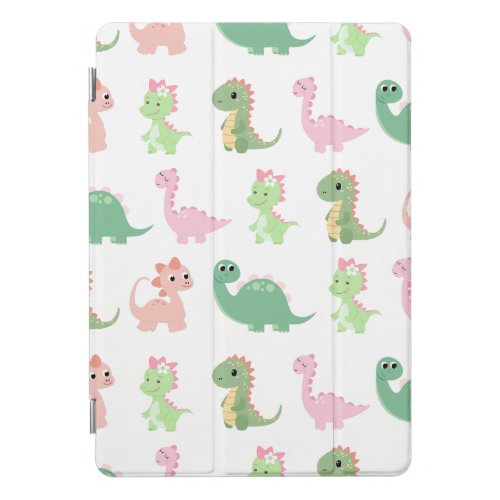 Cute Pastel Dino iPad Case _Animal Love collection