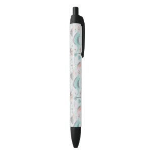 Cute Pastel Dinosaur Pattern Pen